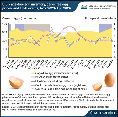 Cage-free egg inventory recovers following avian flu outbreak