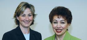 Stacey Rosen and Shahla Shapouri