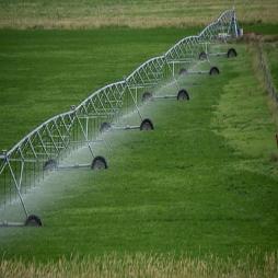 irrigation Picture Picture of a Pivot sprinkler irrigation system