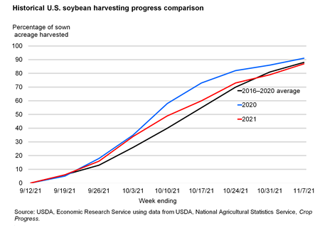 Historical US soybean