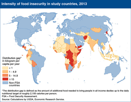 Sub-Saharan Africa remains the most food-insecure region in 2013