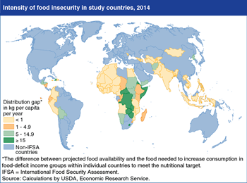 Despite gains, food insecurity remains concentrated in Sub-Saharan Africa