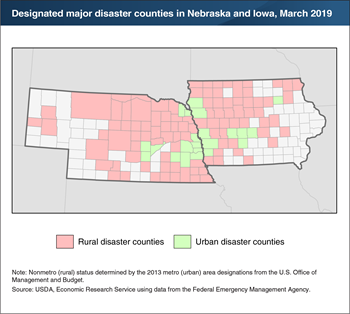 Historic Midwest flooding severely impacts rural counties in Iowa and Nebraska