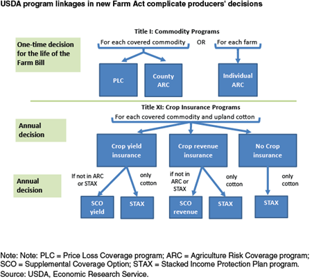 Program linkages in new Farm Act complicate producers' decisions